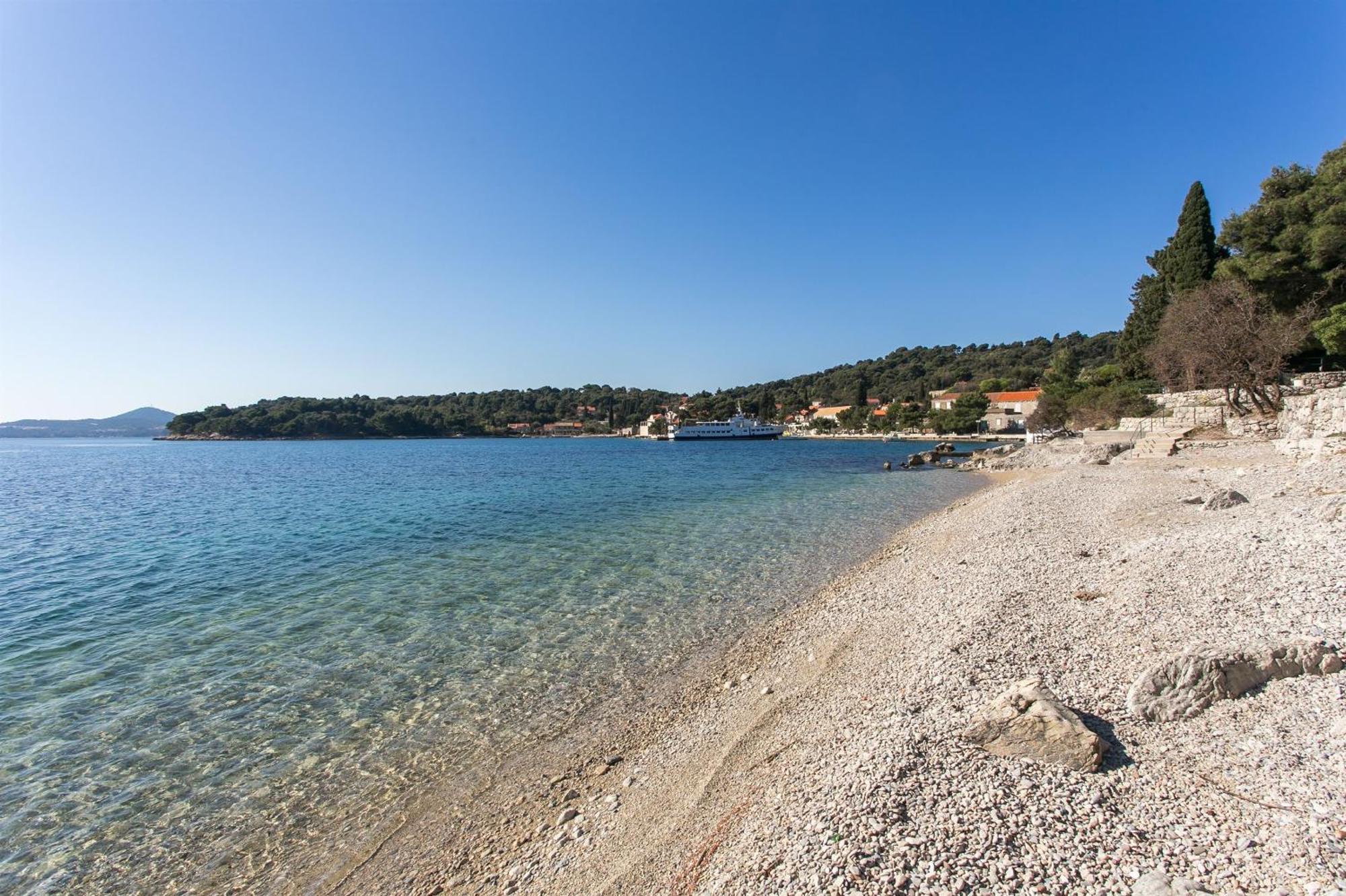 Apartments Marija - 50M From Beach Zaton  Eksteriør billede